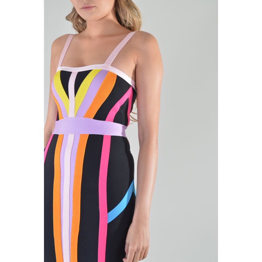 Lovemystyle Short multicolore Bandage Dress