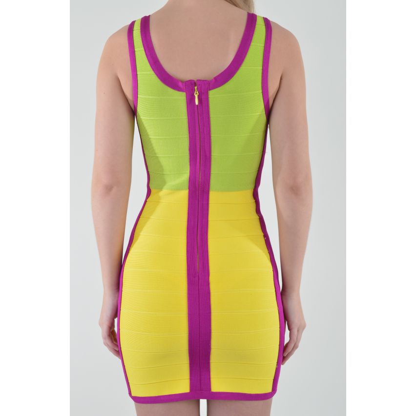 Lovemystyle Short multicolore Bandage Dress