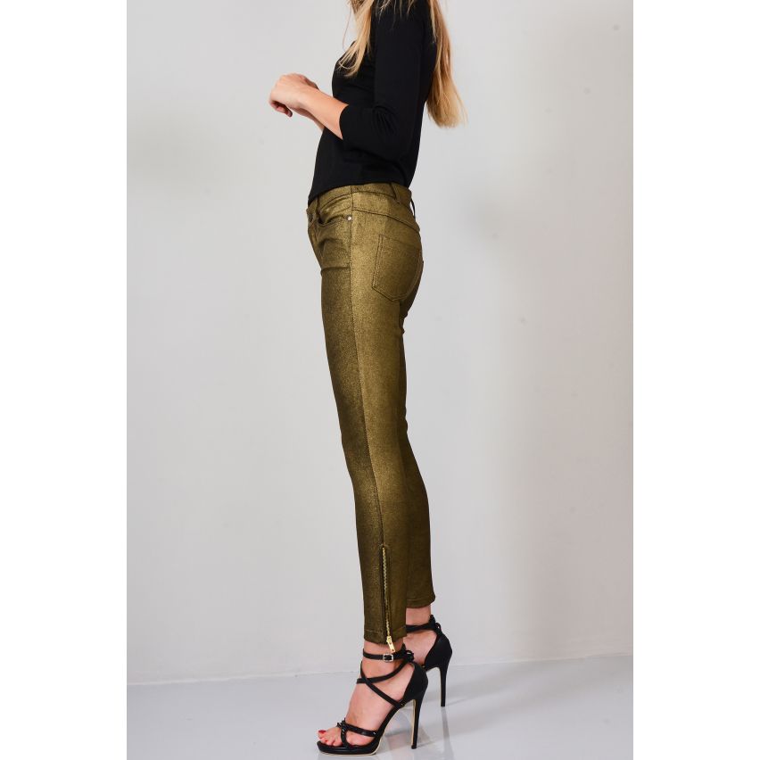 Jeans Skinny Lovemystyle éclat d’or