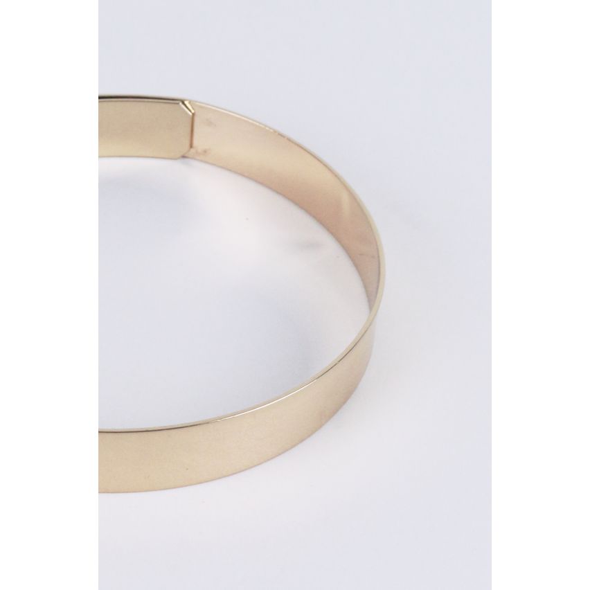 Lovemystyle Thick Copper Metal Choker