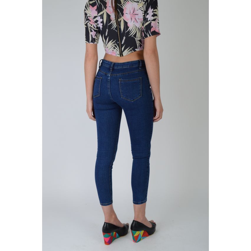 Lovemystyle High Waisted bleu Super Skinny Jeans